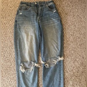 American eagle ripped jeans